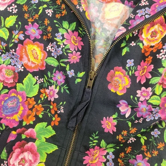 Johnny Was Cantero Floral Printed Tracksuit Jacket Joggers Sweatsuit Lounge - Picture 6 of 13